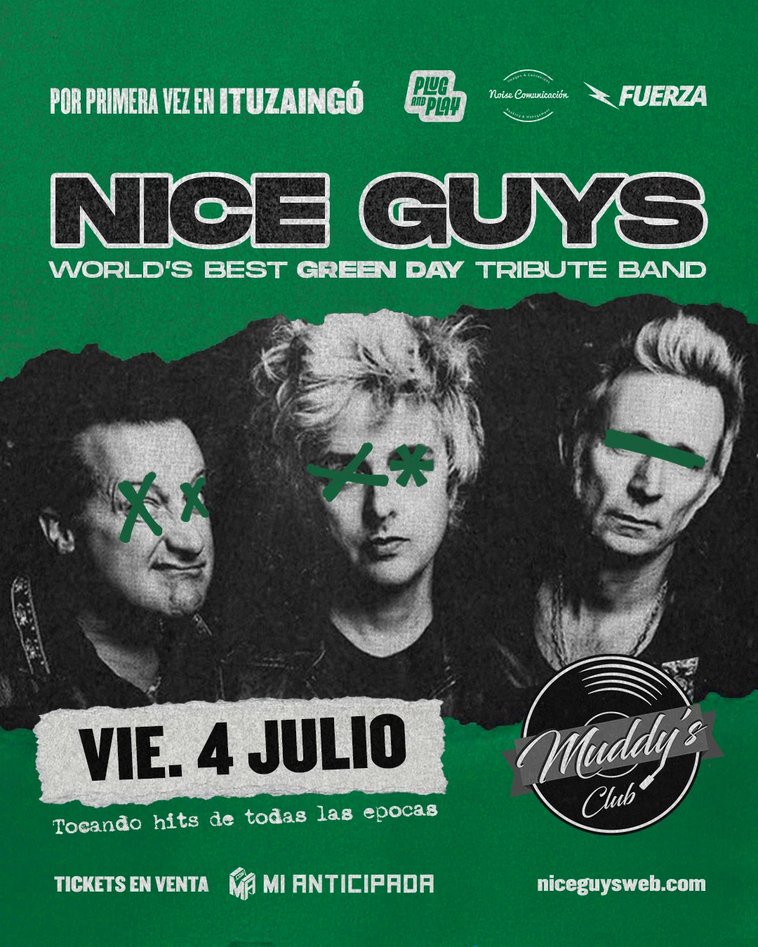 2025-07-04 | GREEN DAY por NICE GUYS en ITUZAINGÓ
