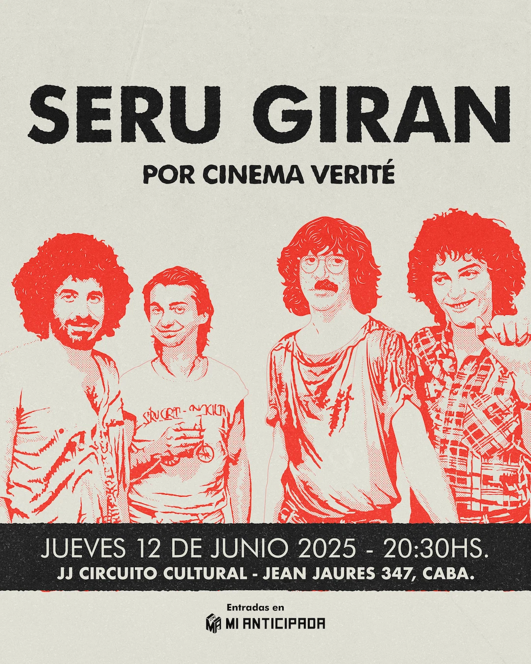 2025-06-12 | Seru Giran por Cinema Verité en Capital Federal