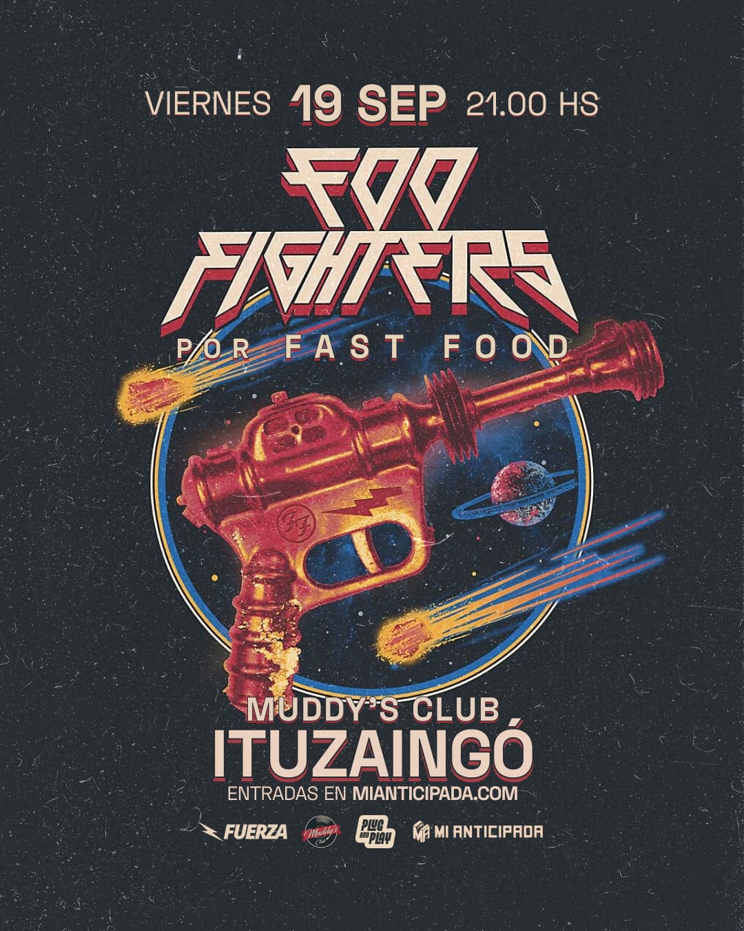 2025-09-19 | Foo Fighters por Fast Food en Ituzaingó