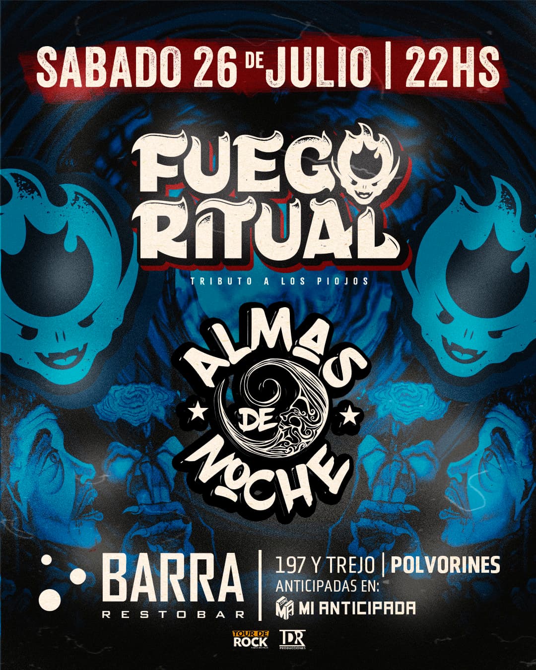 2025-07-26 | FUEGO RITUAL Y ALMAS DE NOCHE En Polvorines