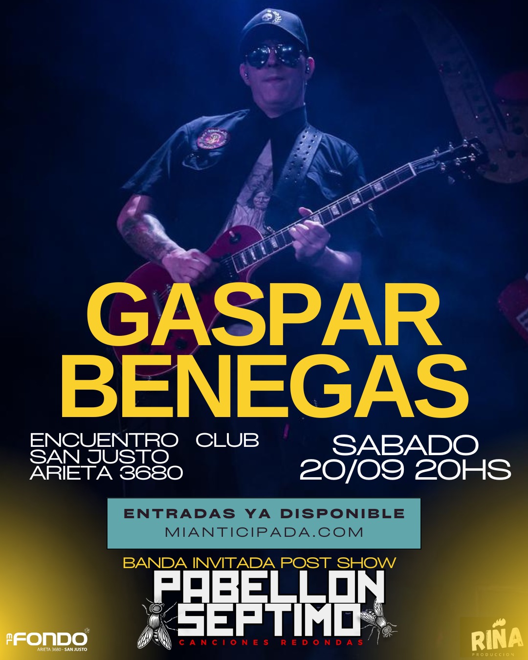 2025-09-20 | GASPAR BENEGAS En San Justo