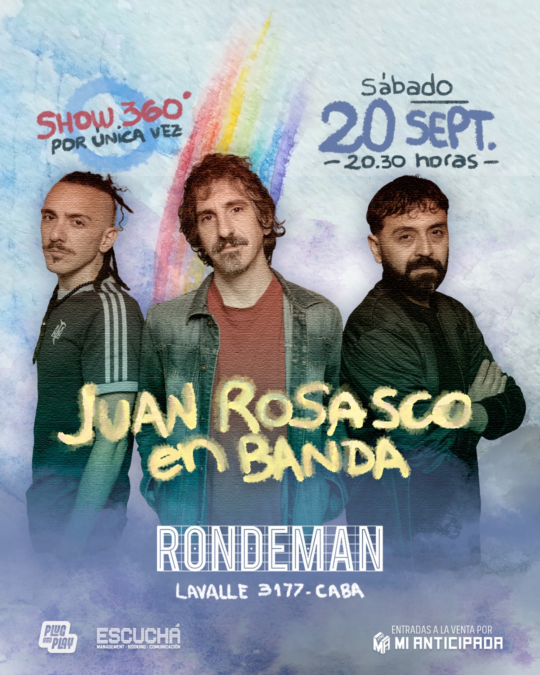 2025-09-20 | Juan Rosasco en Banda en Rondeman 360