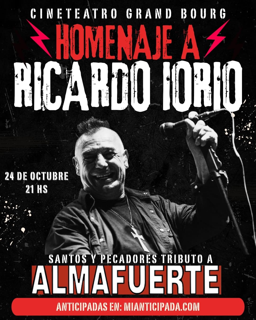 2025-10-24 | HOMENAJE A RICARDO IORIO En Cineteatro Grand Bourg