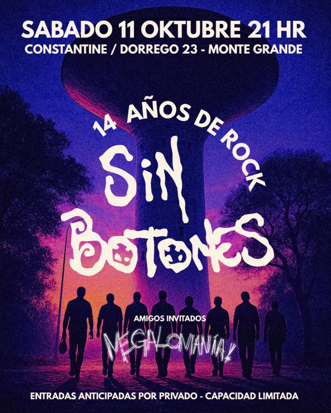 2025-10-11 | SIN BOTONES En Monte Grande