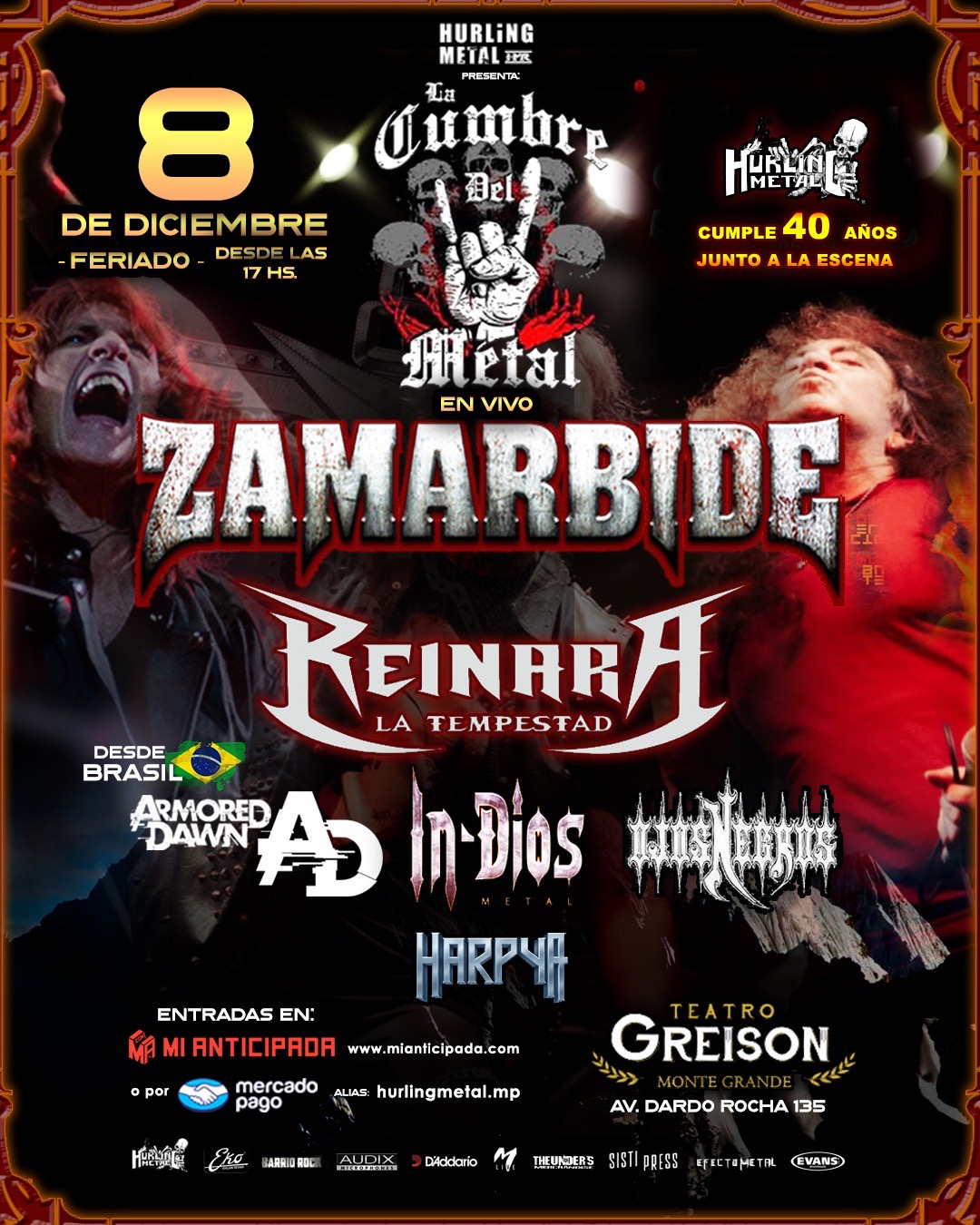 2025-12-08 | LA CUMBRE DEL METAL #40 En Monte Grande