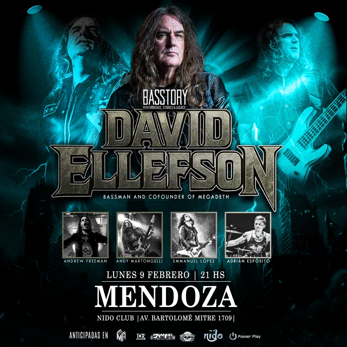 2026-02-09 | DAVID ELLEFSON En Mendoza