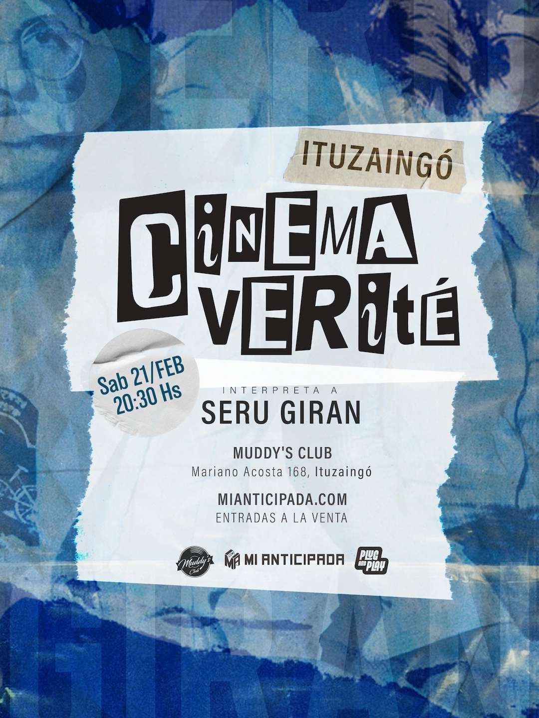2026-02-21 | Seru Giran por Cinema Verité en Ituzaingó