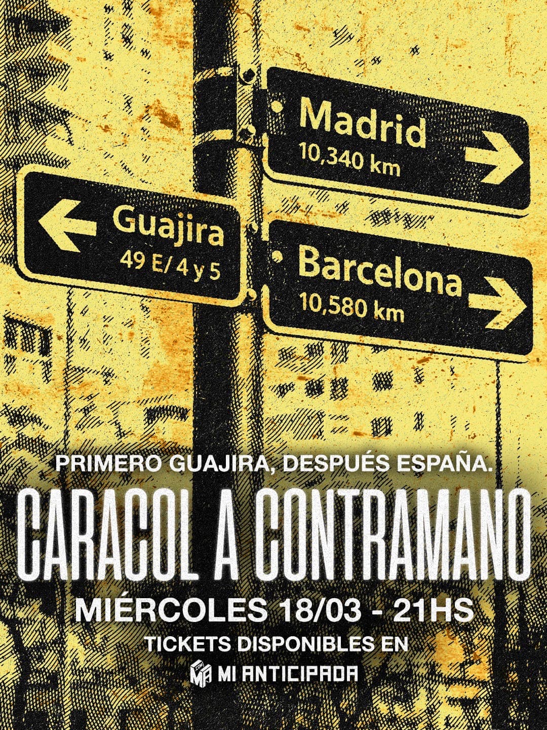 2026-03-18 | CARACOL A CONTRAMANO En La Plata