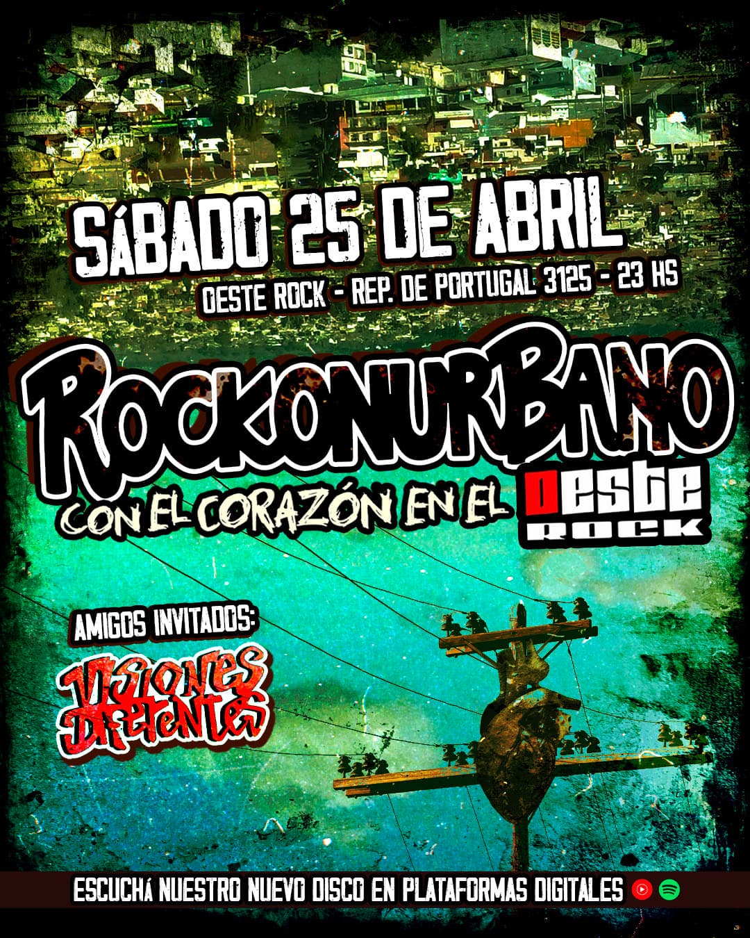 2026-04-25 | ROCKONURBANO En Isidro Casanova