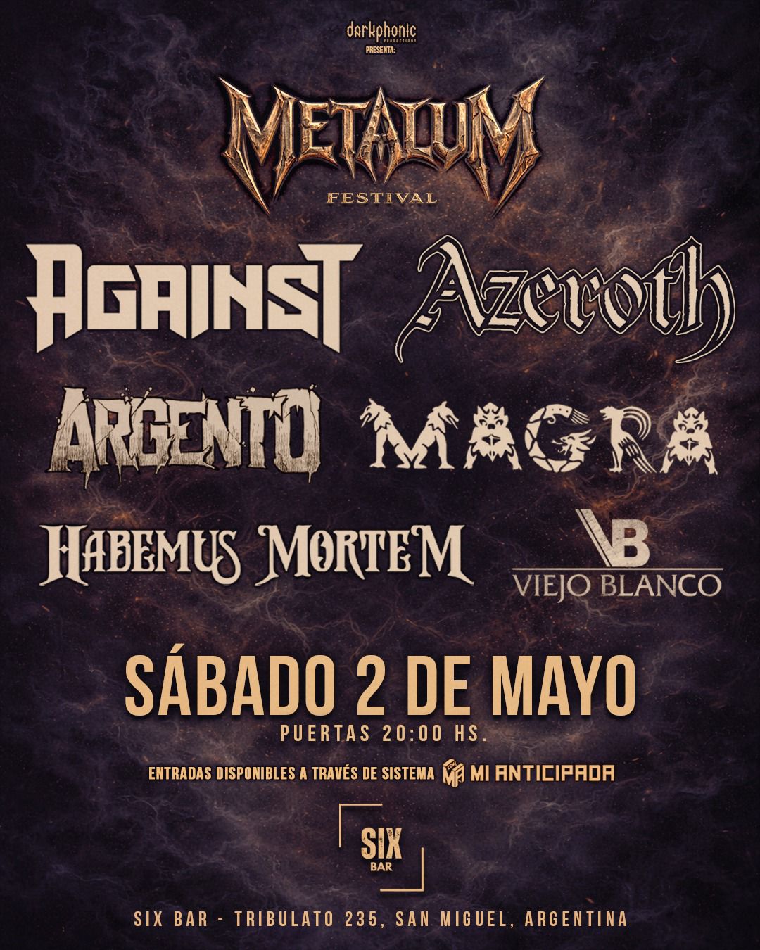 2026-05-02 | FESTIVAL METALUM En San Miguel