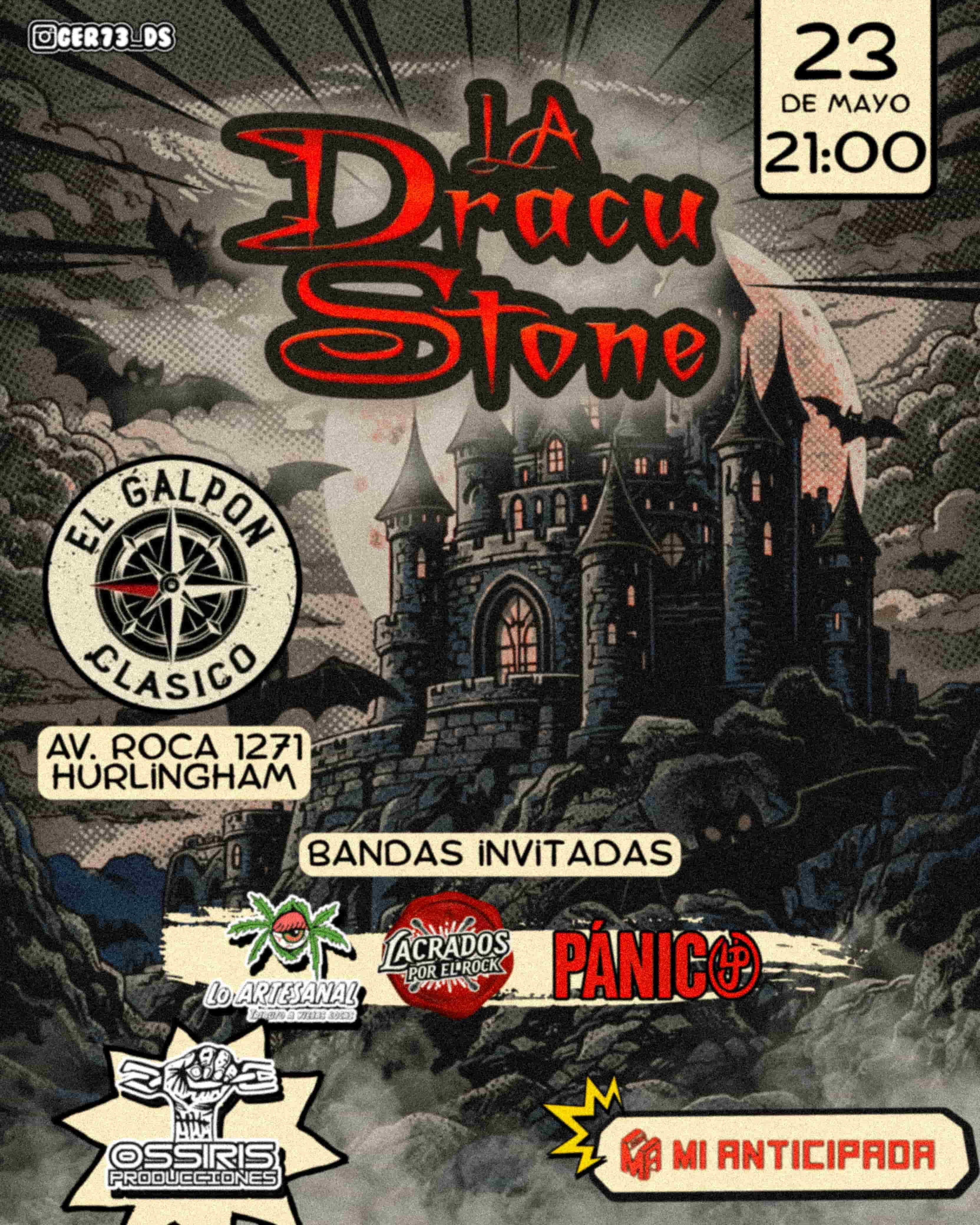 2026-05-23 | LA DRACU STONE En Hurlingham