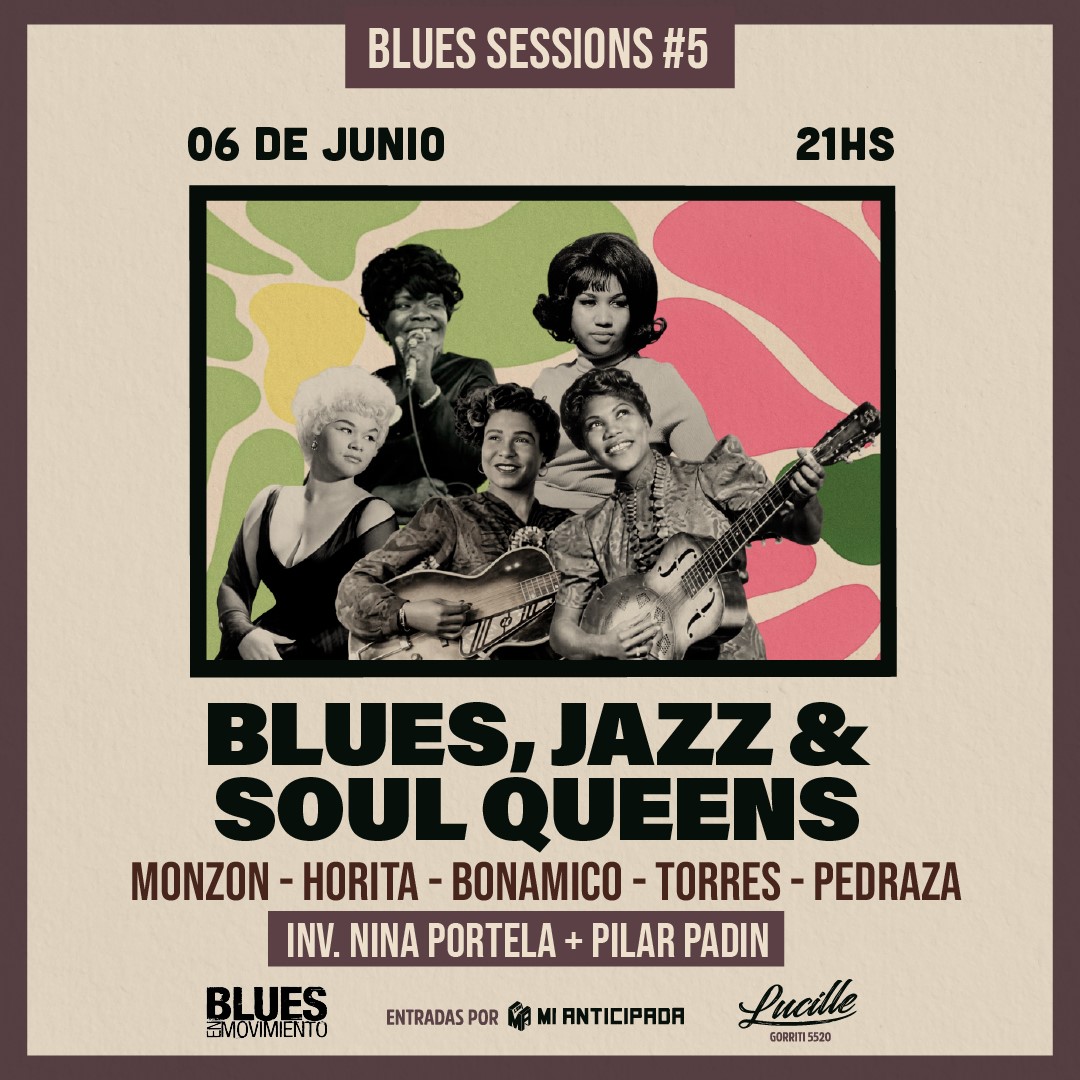 2026-06-006 | Blues Sessions 5 | BLUES, JAZZ & SOUL QUEENS