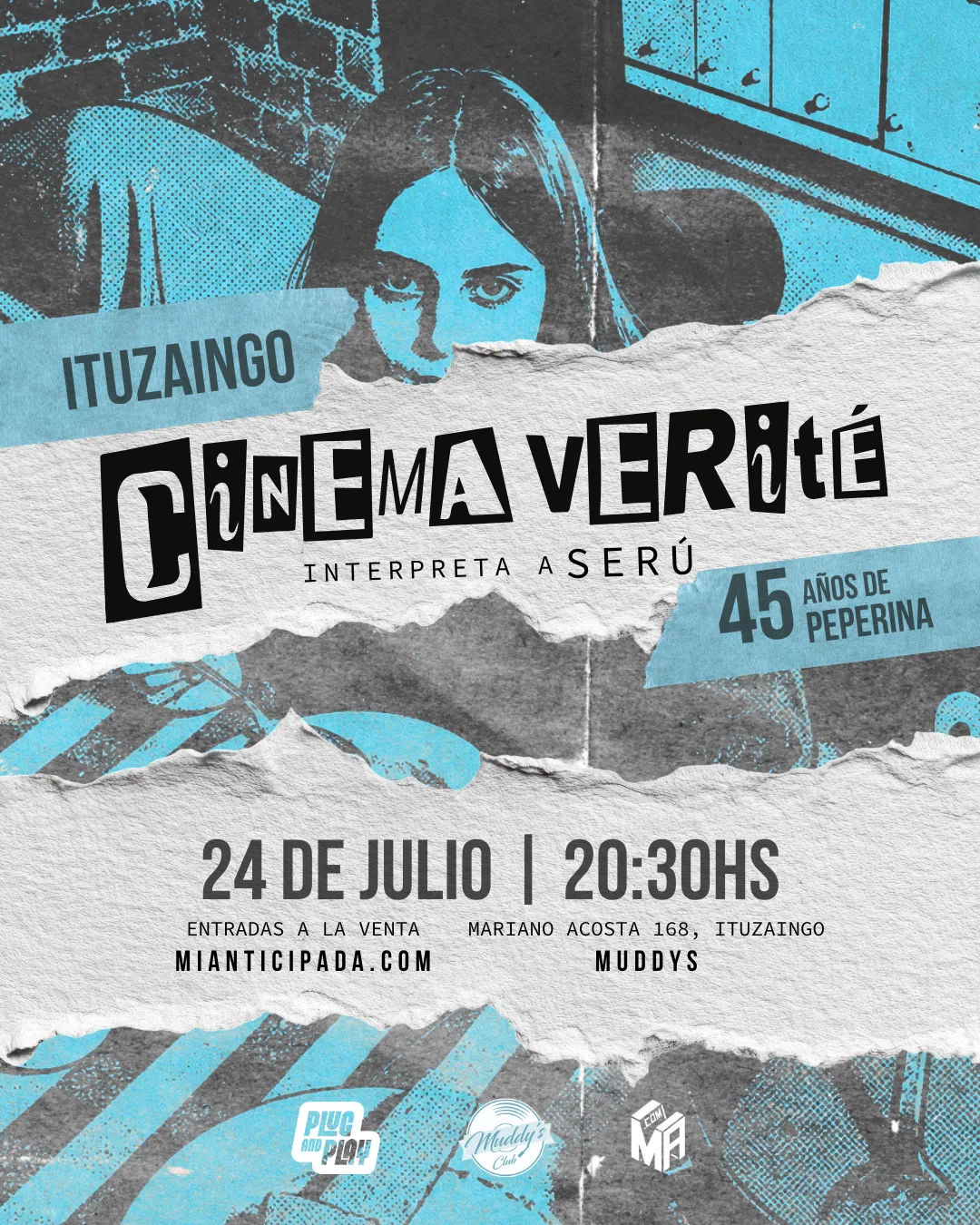 2025-07-24 | Seru Giran por Cinema Verité en Ituzaingo: 45 años de Peperina