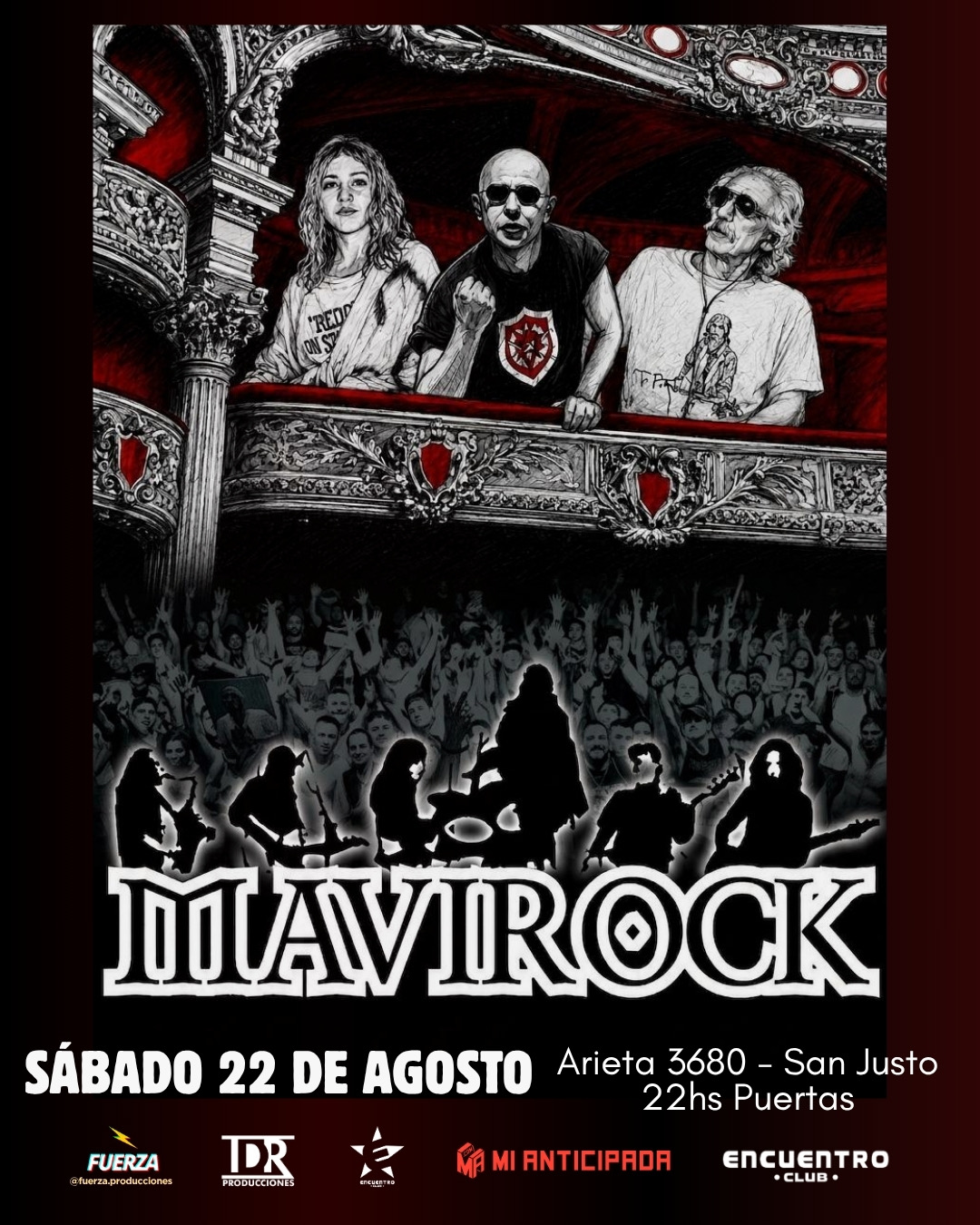 2026-08-22 | MAVIROCK En San Justo