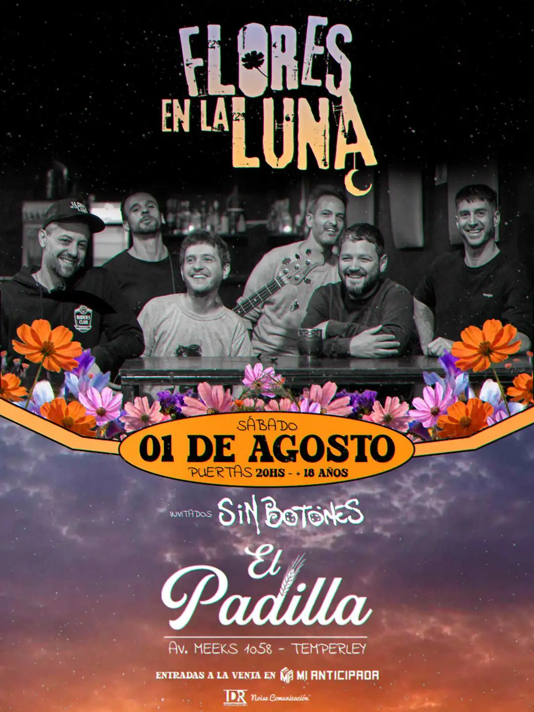 2026-08-01 | FLORES EN LA LUNA En Temperley