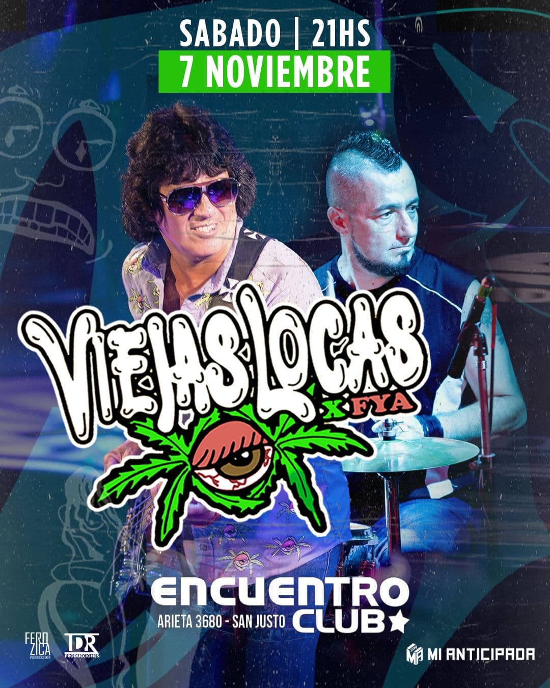 2026-11-07 | VIEJAS LOCAS En San Justo