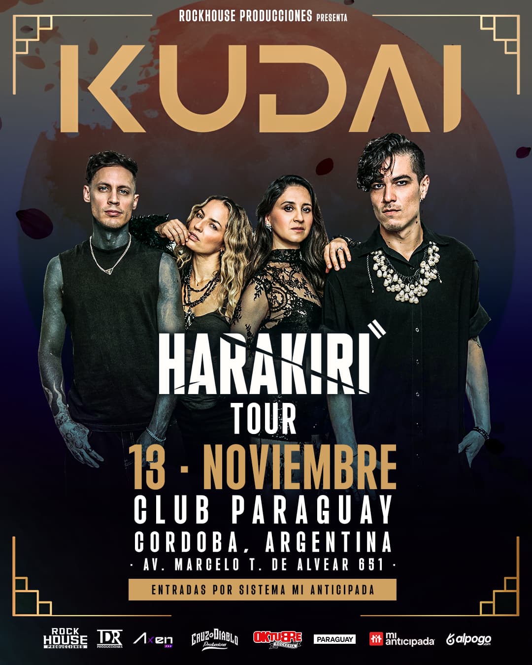 2026-11-13 | KUDAI En Córdoba